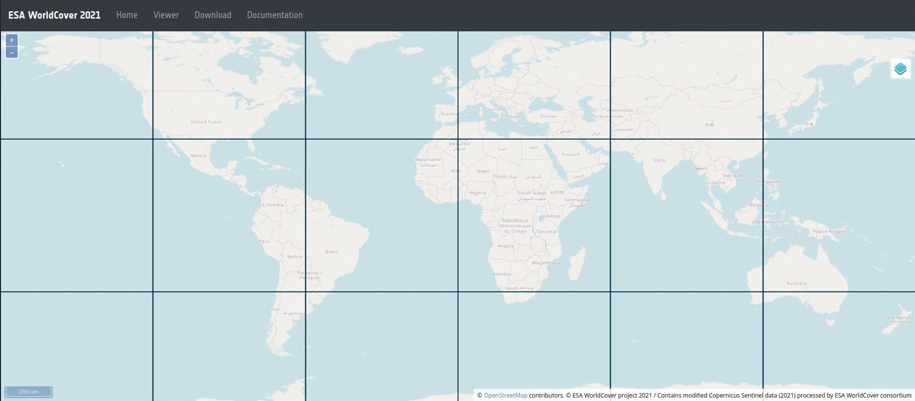 screenshot of the macrotile picker interface